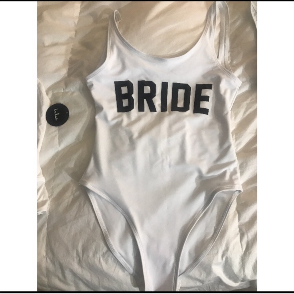 White bride one-piece, NWOT